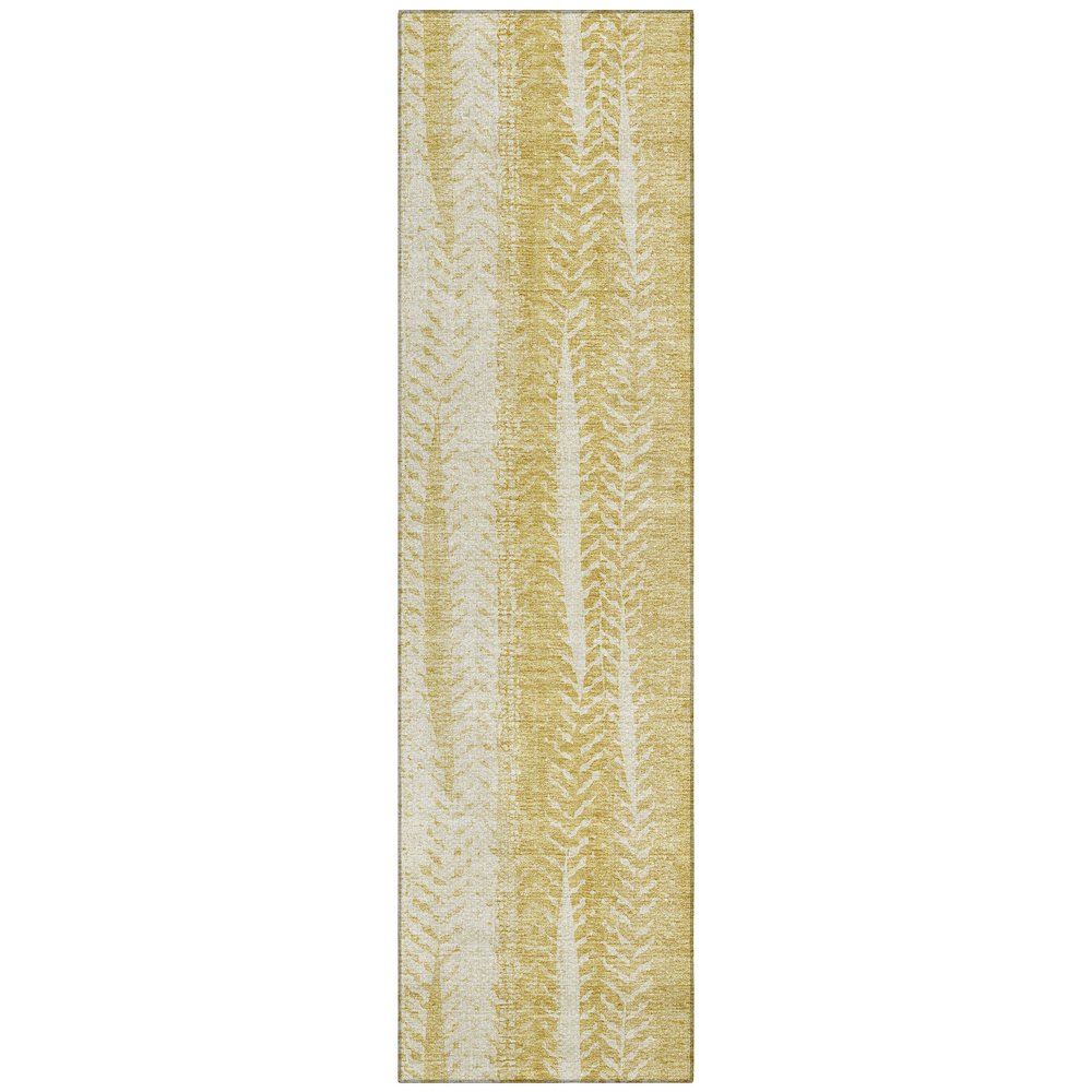 Chantille ACN694 Gold 2'3" x 7'6" Rug. Picture 1