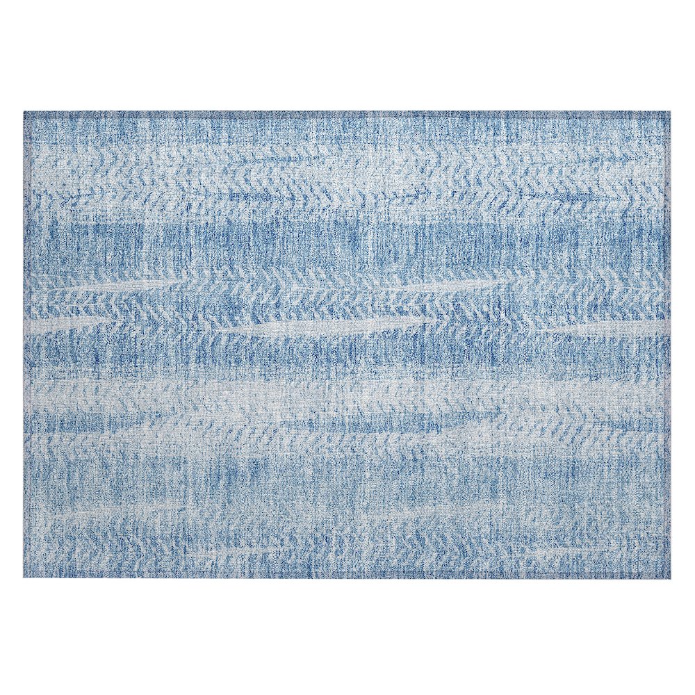 Chantille ACN694 Blue 1'8" x 2'6" Rug. Picture 1