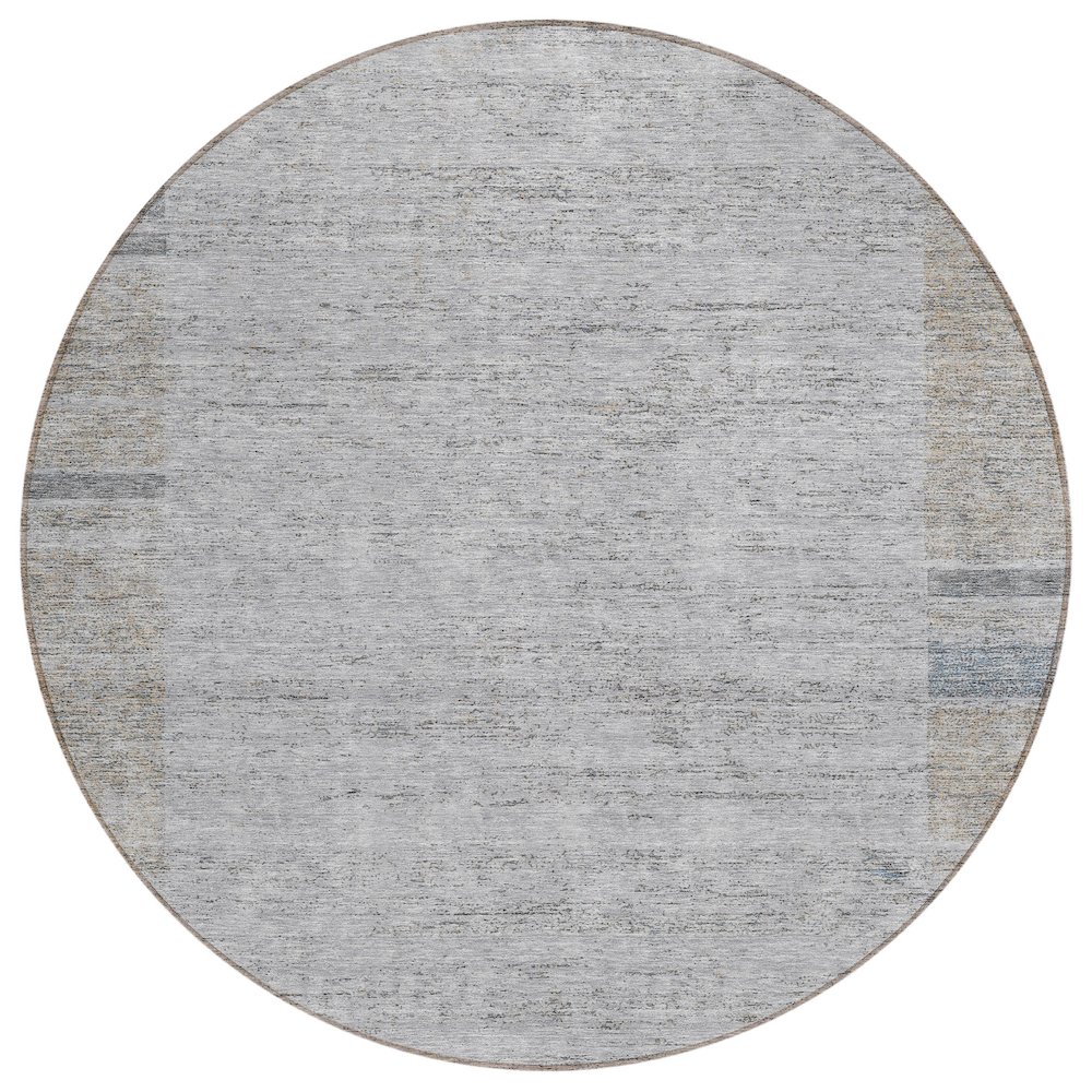 Chantille ACN695 Brown 8' x 8' Rug. Picture 1
