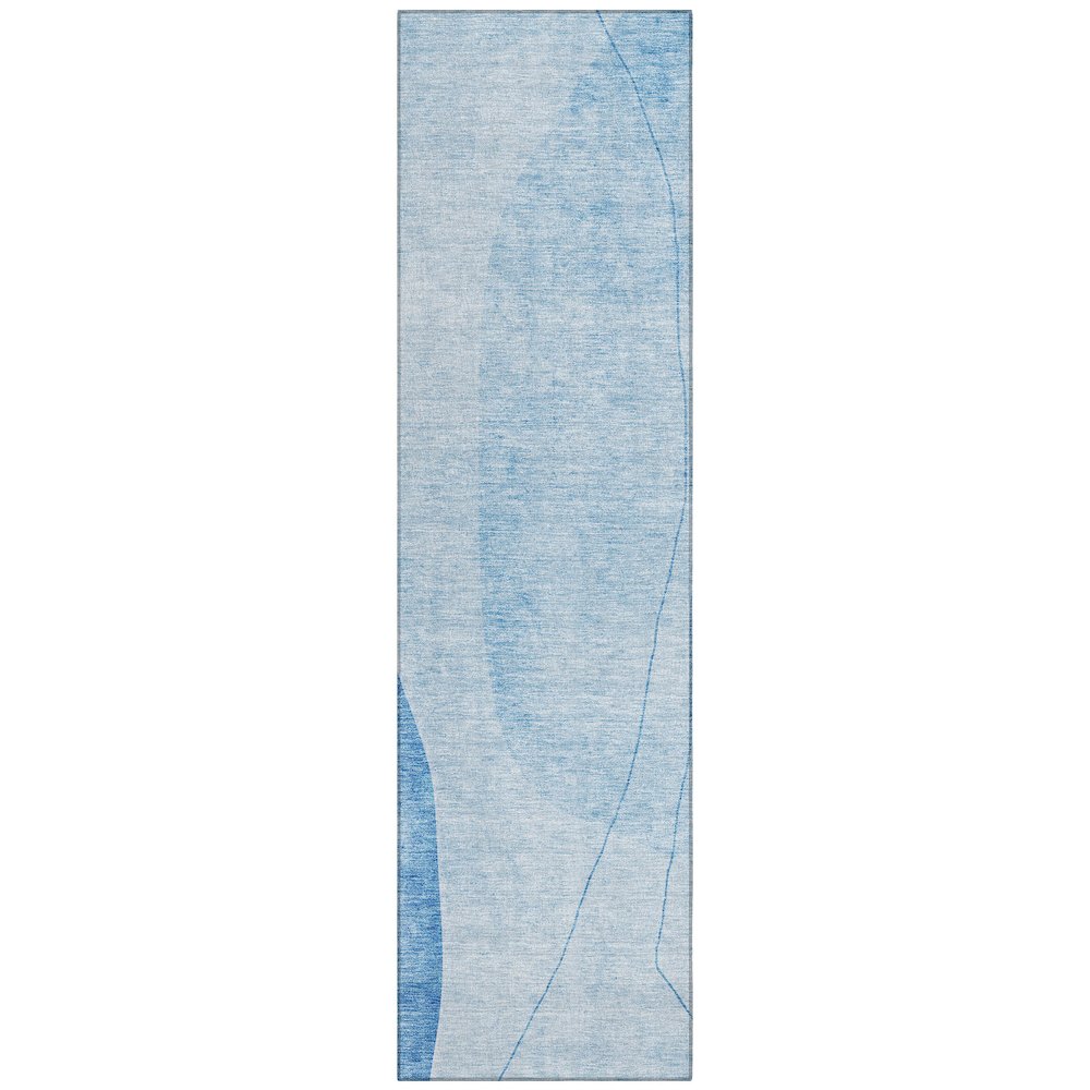 Chantille ACN696 Blue 2'3" x 7'6" Rug. Picture 1