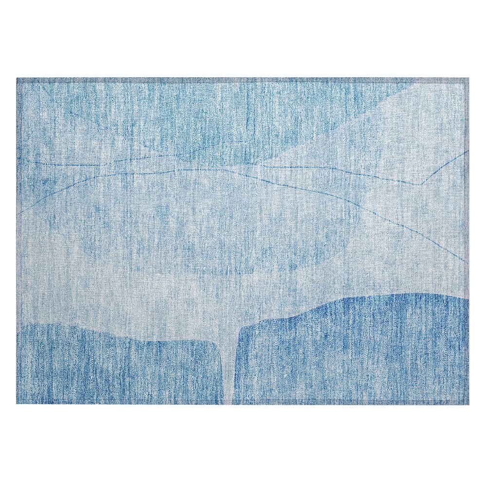 Chantille ACN696 Blue 1'8" x 2'6" Rug. Picture 1