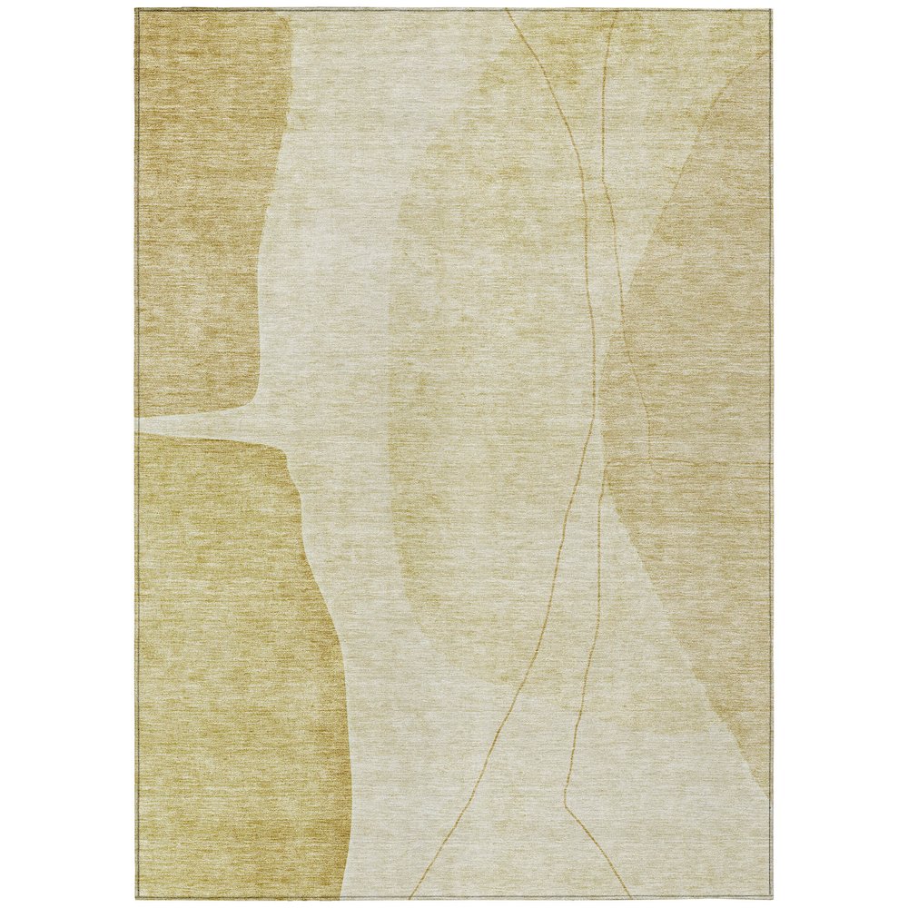 Chantille ACN696 Gold 2'6" x 3'10" Rug. Picture 1