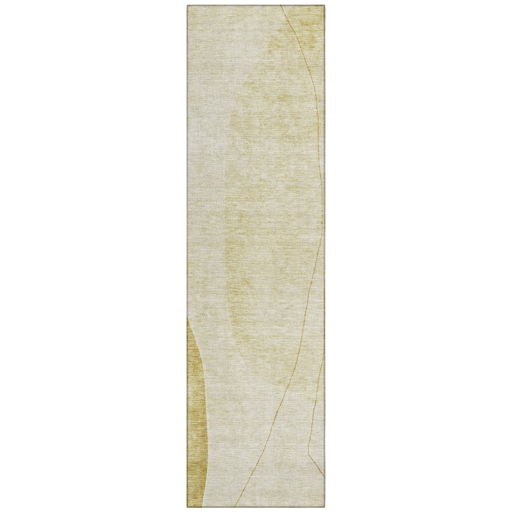 Chantille ACN696 Gold 2'3" x 7'6" Rug. Picture 1