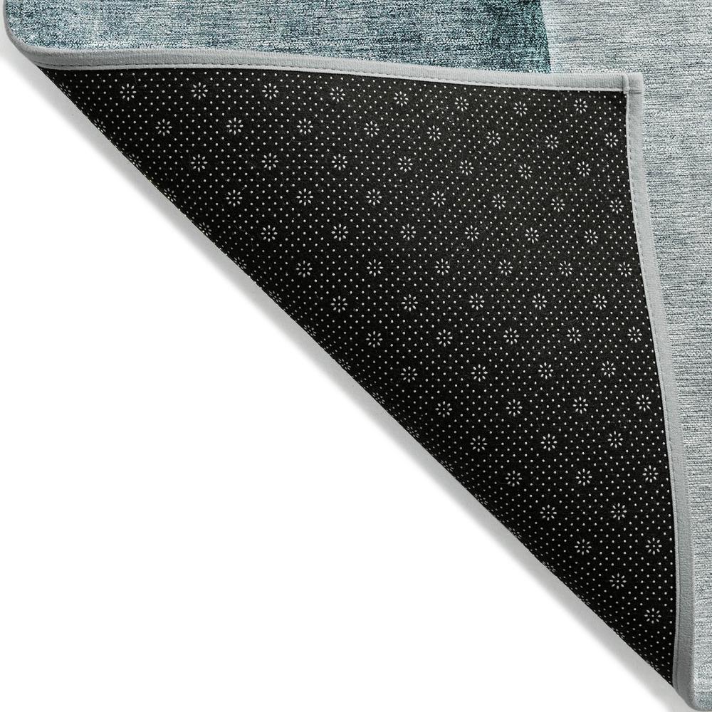 Chantille ACN696 Teal 1'8" x 2'6" Rug. Picture 2