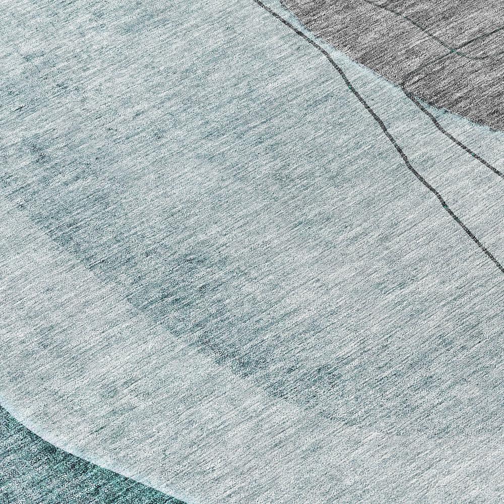 Chantille ACN696 Teal 1'8" x 2'6" Rug. Picture 5