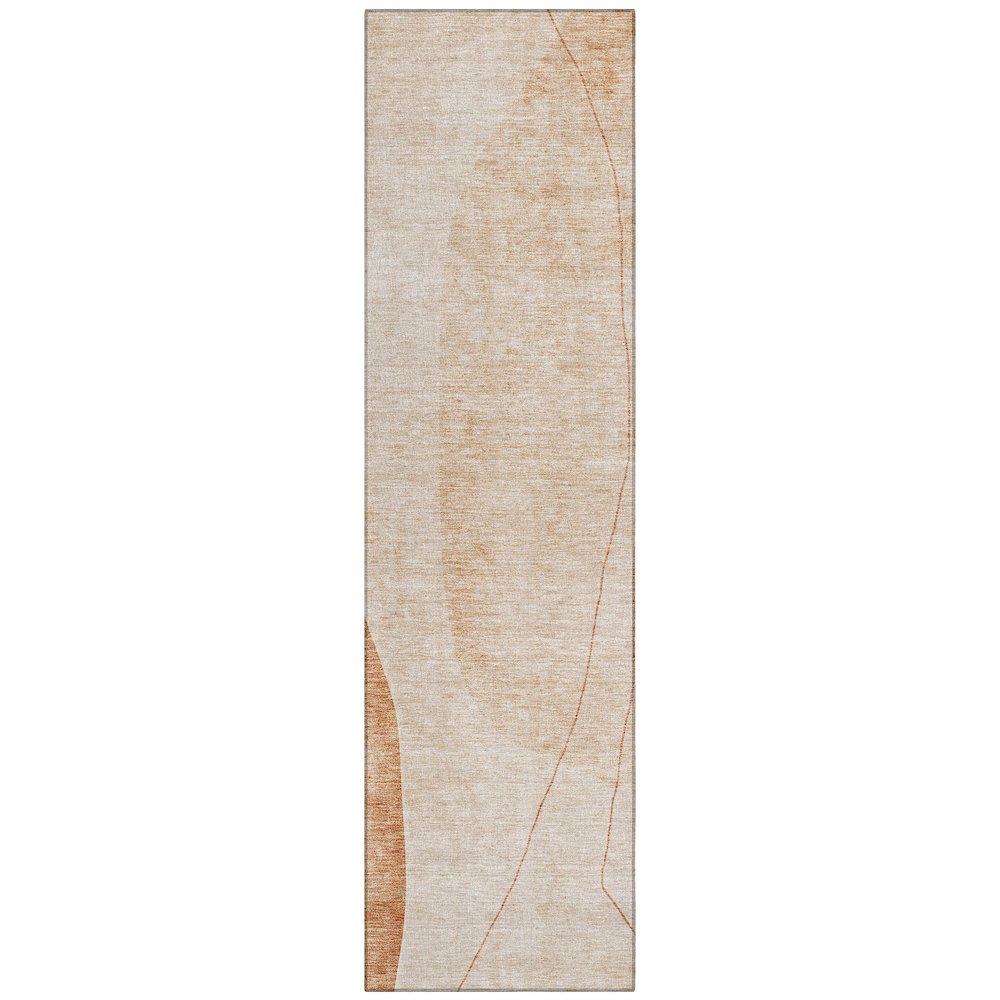 Chantille ACN696 Orange 2'3" x 7'6" Rug. Picture 1