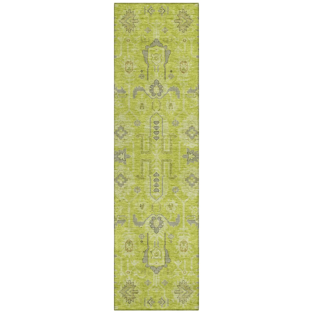 Chantille ACN697 Green 2'3" x 7'6" Rug. Picture 1