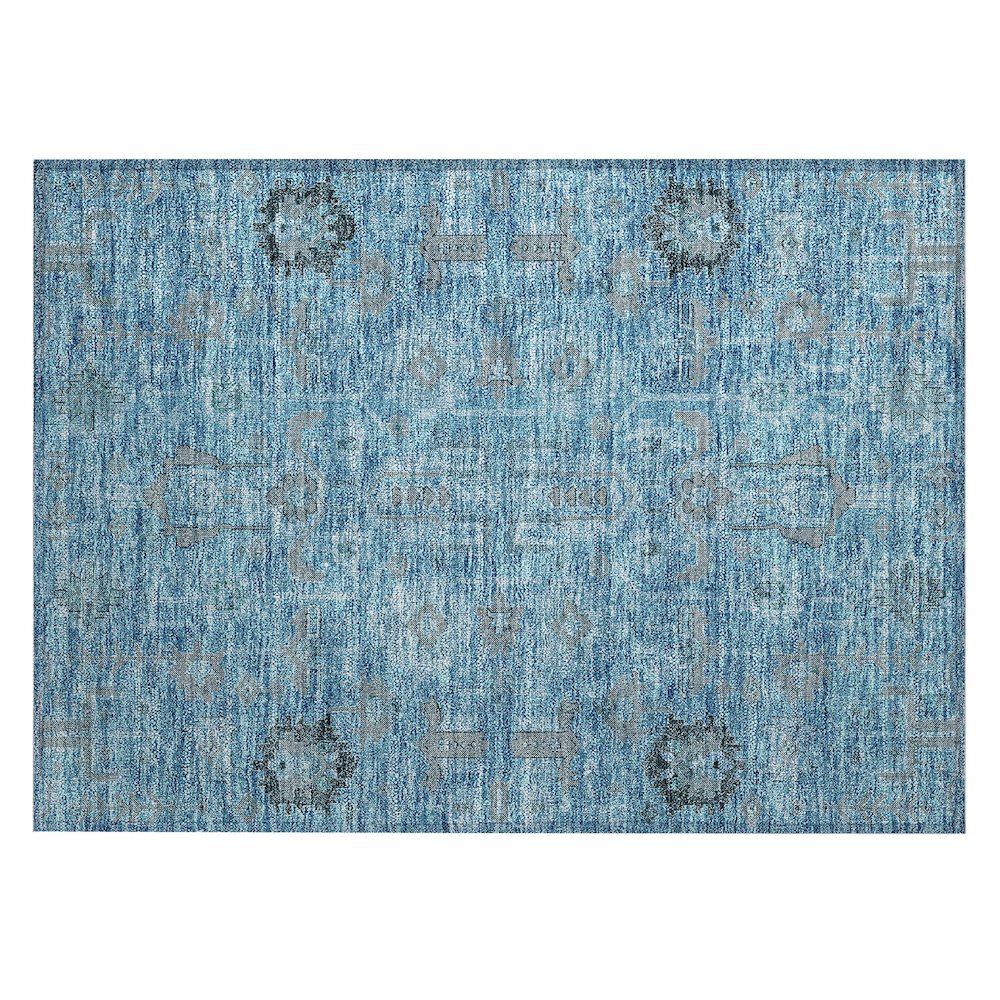 Chantille ACN697 Blue 1'8" x 2'6" Rug. Picture 1