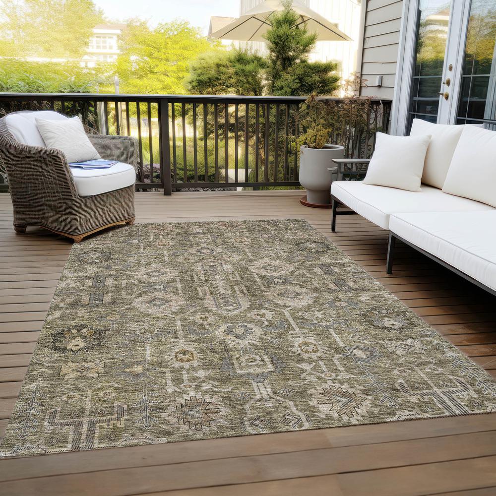 Chantille ACN697 Brown 2'6" x 3'10" Rug. Picture 9