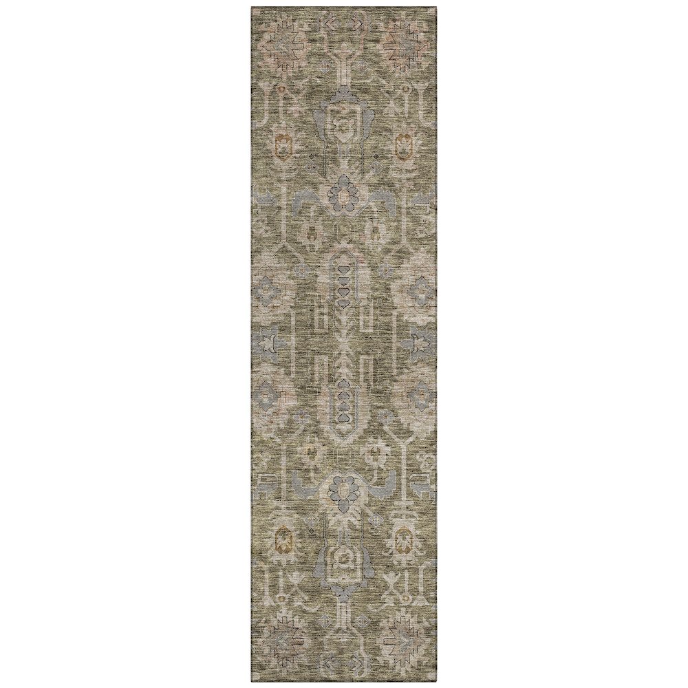 Chantille ACN697 Brown 2'3" x 7'6" Rug. Picture 1