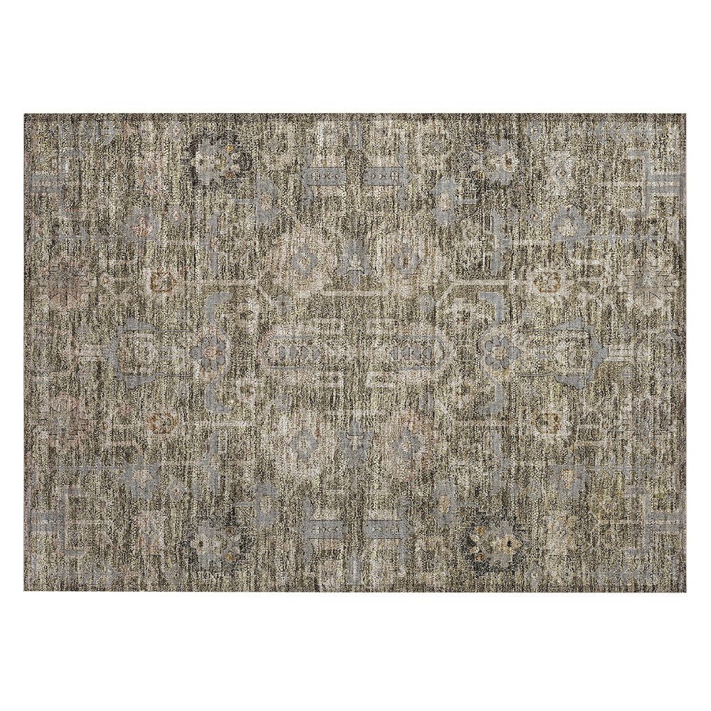 Chantille ACN697 Brown 1'8" x 2'6" Rug. Picture 1