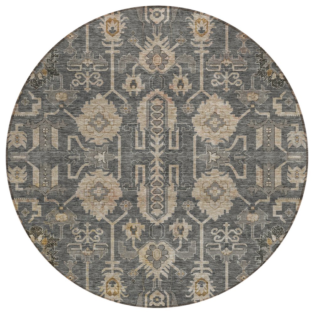 Chantille ACN697 Gray 8' x 8' Rug. Picture 1