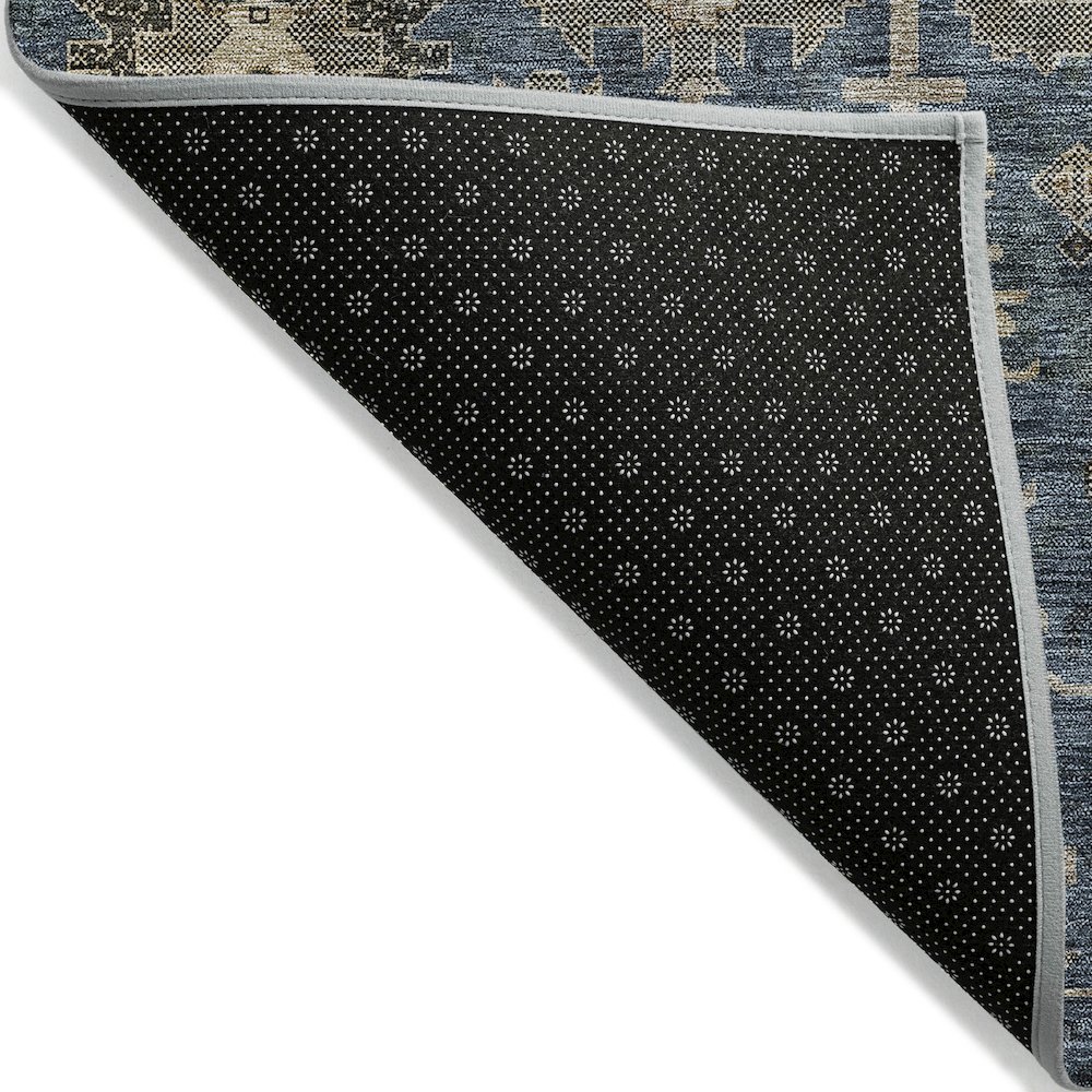 Chantille ACN697 Blue 1'8" x 2'6" Rug. Picture 2