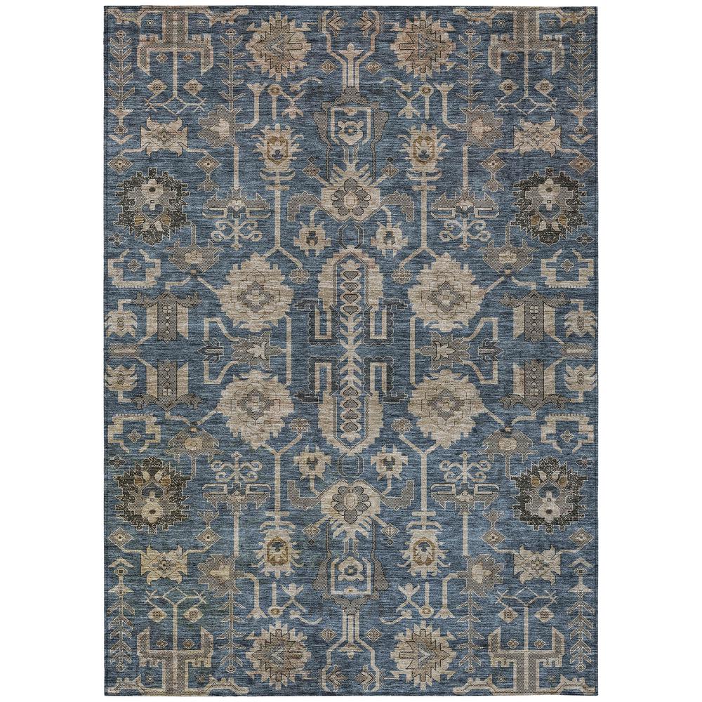 Chantille ACN697 Blue 2'6" x 3'10" Rug. Picture 1