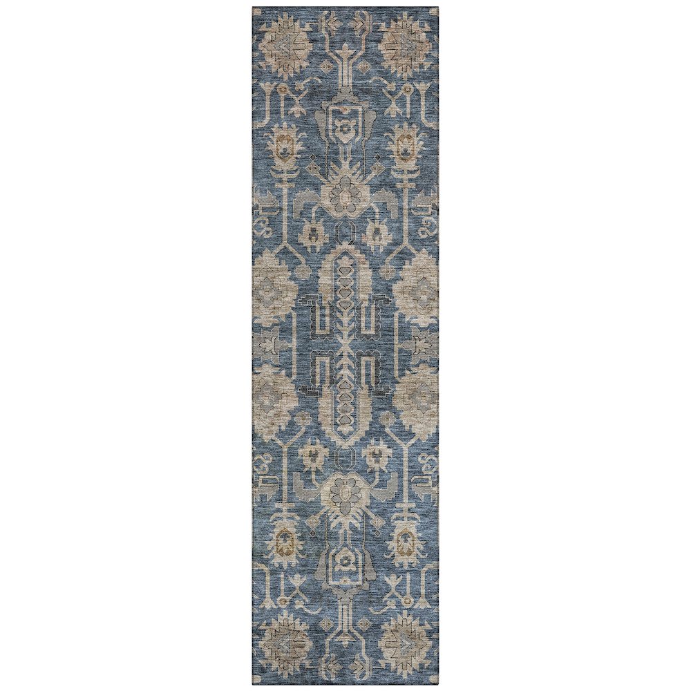 Chantille ACN697 Blue 2'3" x 7'6" Rug. Picture 1