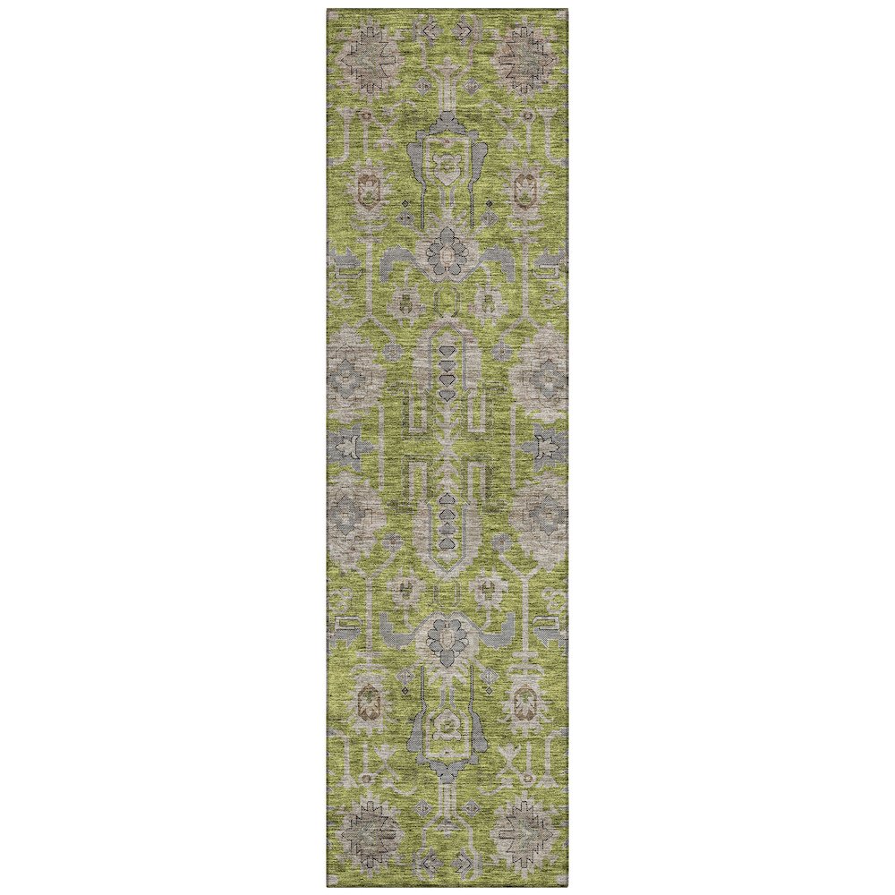 Chantille ACN697 Green 2'3" x 7'6" Rug. Picture 1