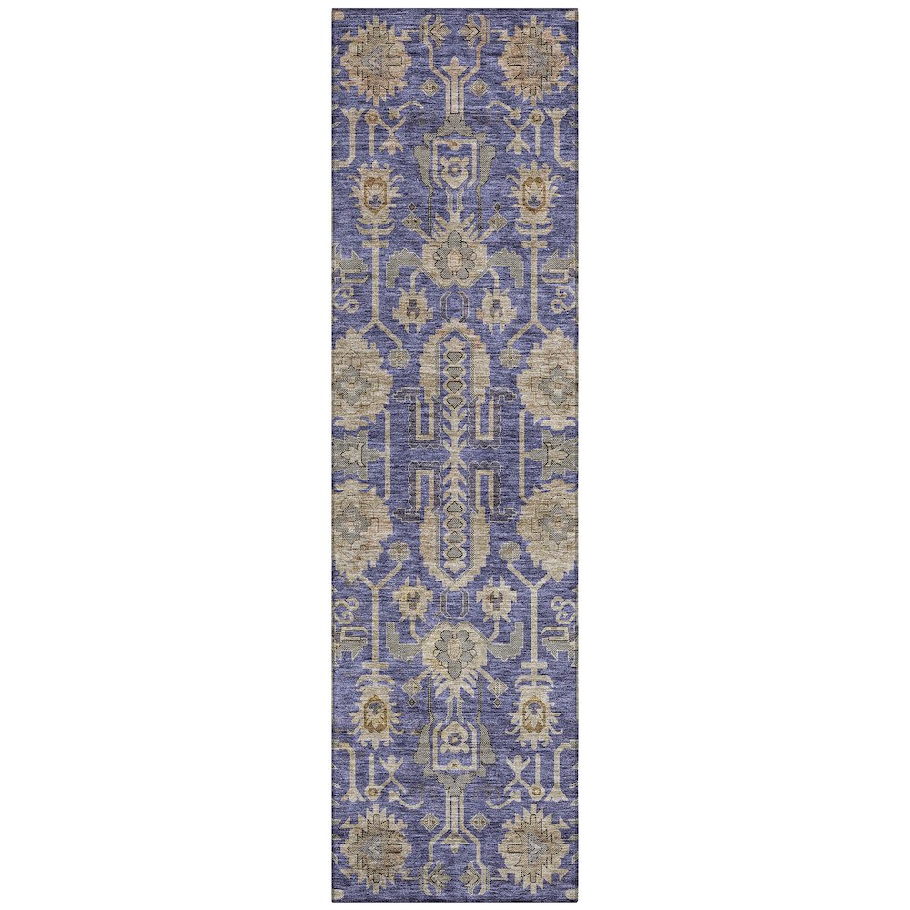 Chantille ACN697 Purple 2'3" x 7'6" Rug. Picture 1