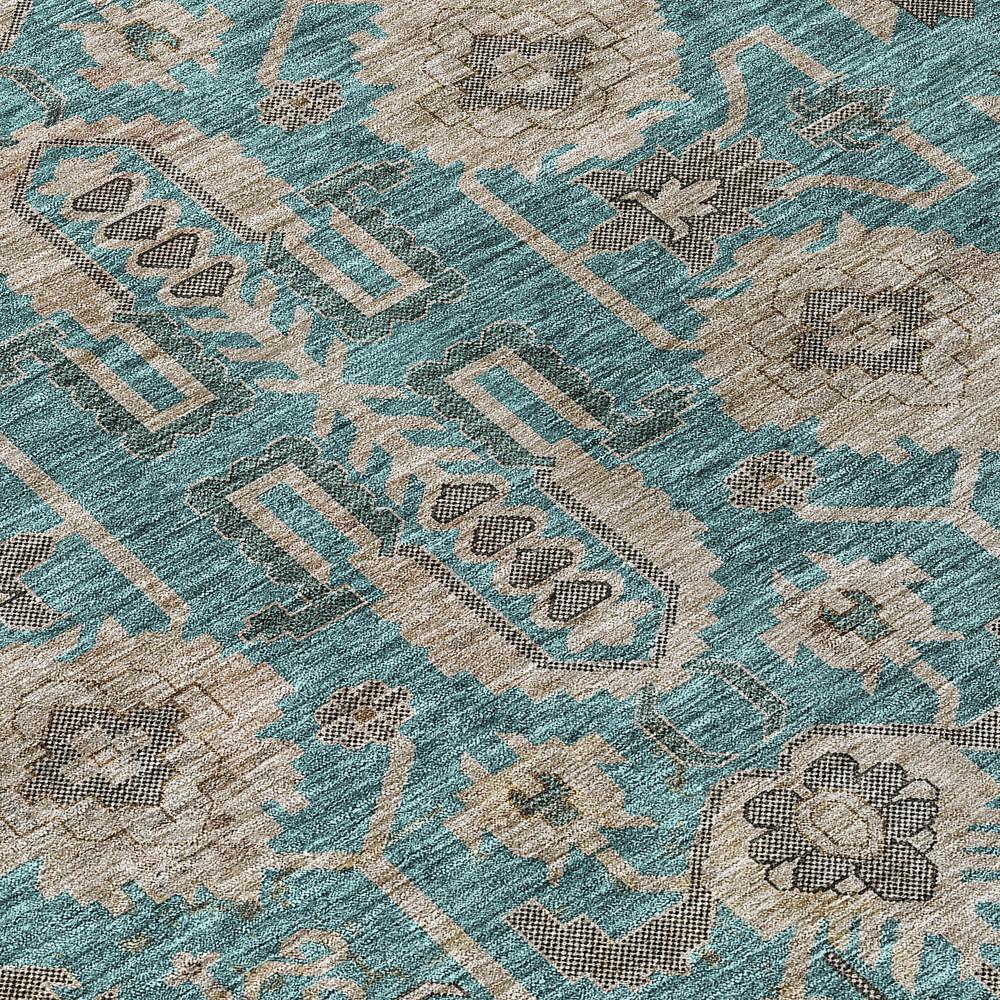 Chantille ACN697 Teal 1'8" x 2'6" Rug. Picture 5