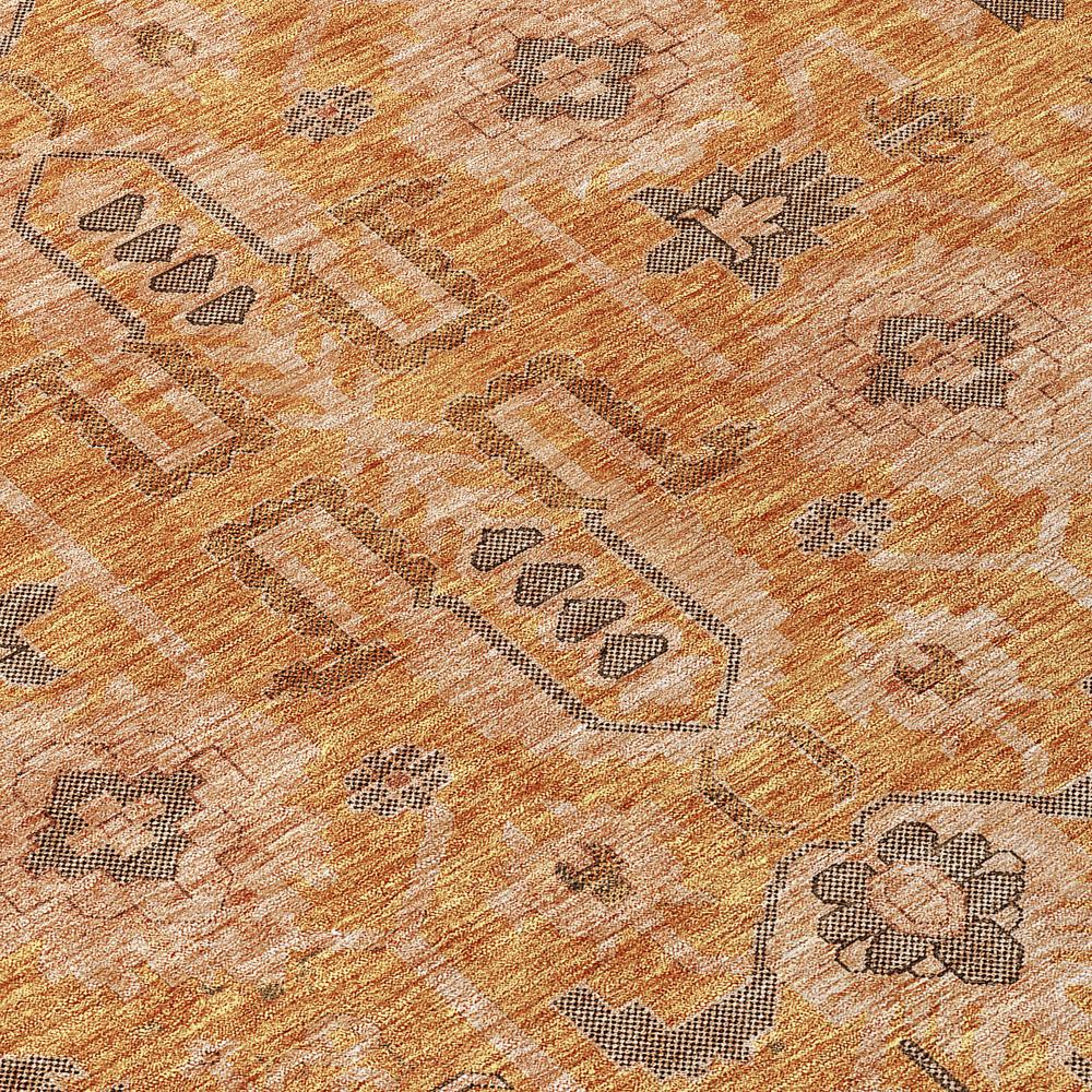 Chantille ACN697 Orange 1'8" x 2'6" Rug. Picture 5