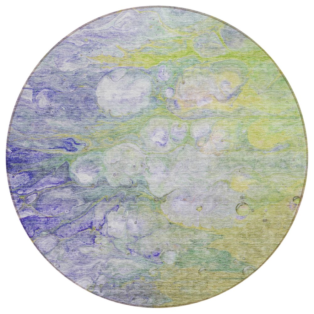 Chantille ACN698 Green 8' x 8' Rug. Picture 1