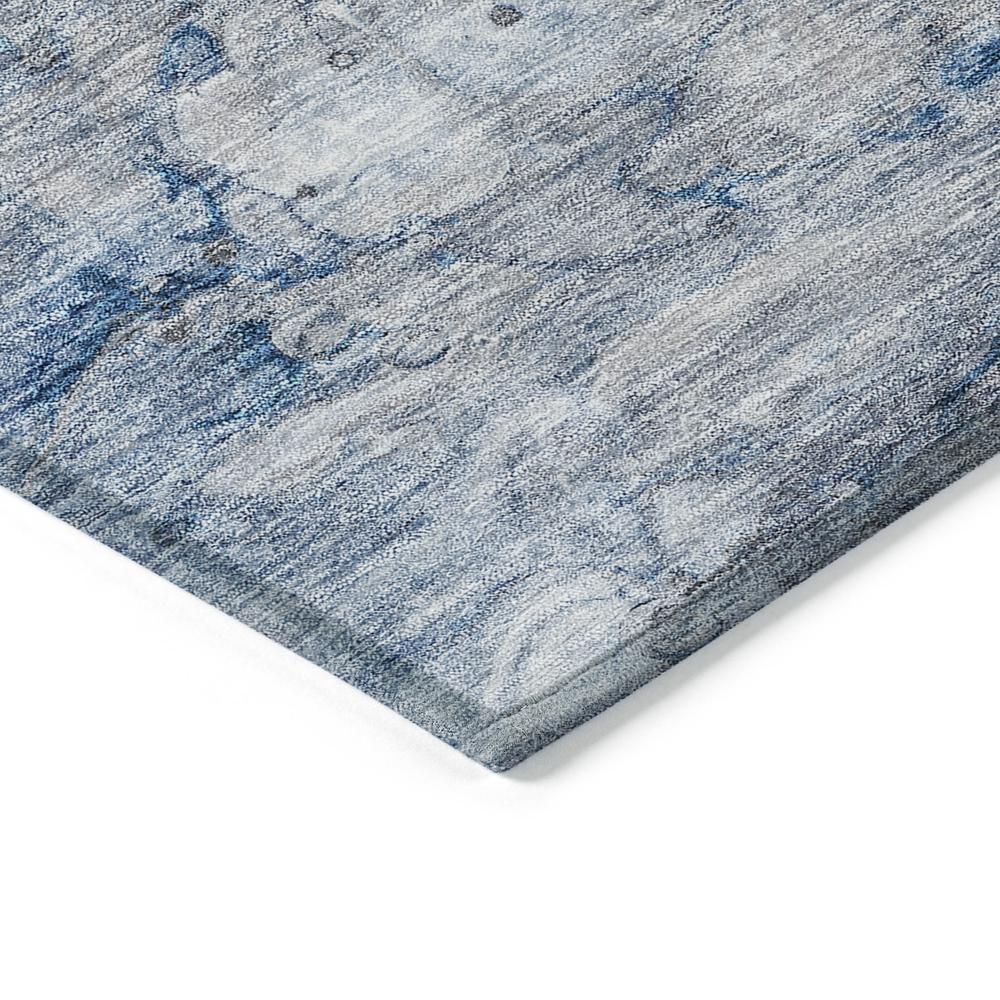 Chantille ACN698 Blue 1'8" x 2'6" Rug. Picture 3