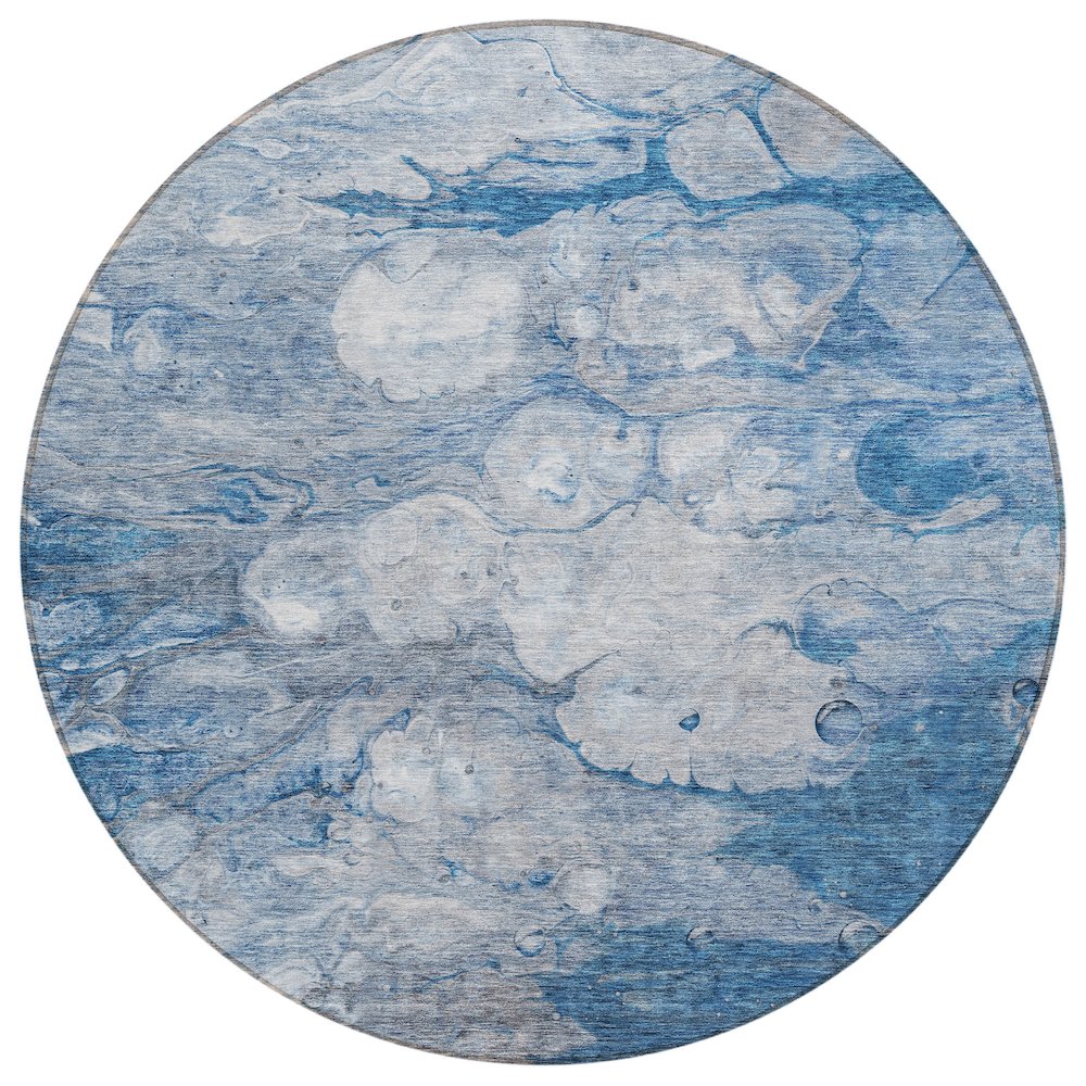Chantille ACN698 Blue 8' x 8' Rug. Picture 1