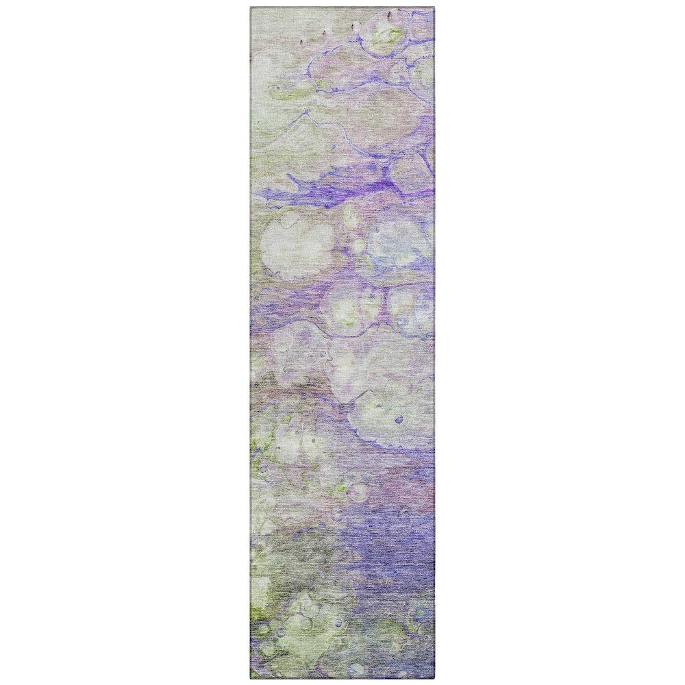 Chantille ACN698 Purple 2'3" x 7'6" Rug. Picture 1