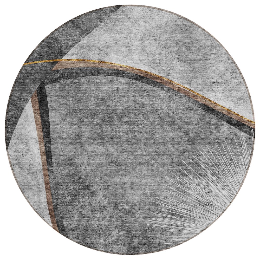 Chantille ACN701 Gray 8' x 8' Rug. Picture 1