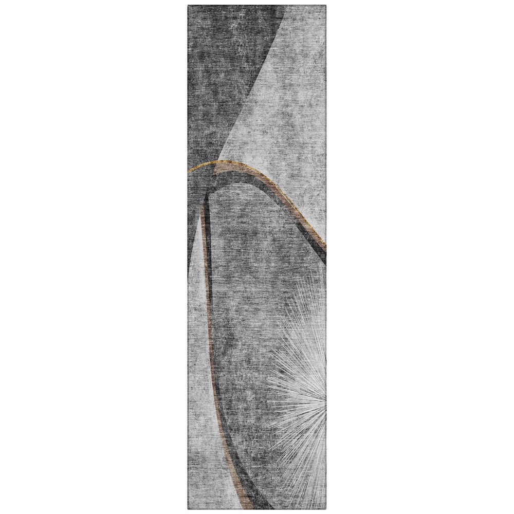 Chantille ACN701 Gray 2'3" x 7'6" Rug. Picture 1