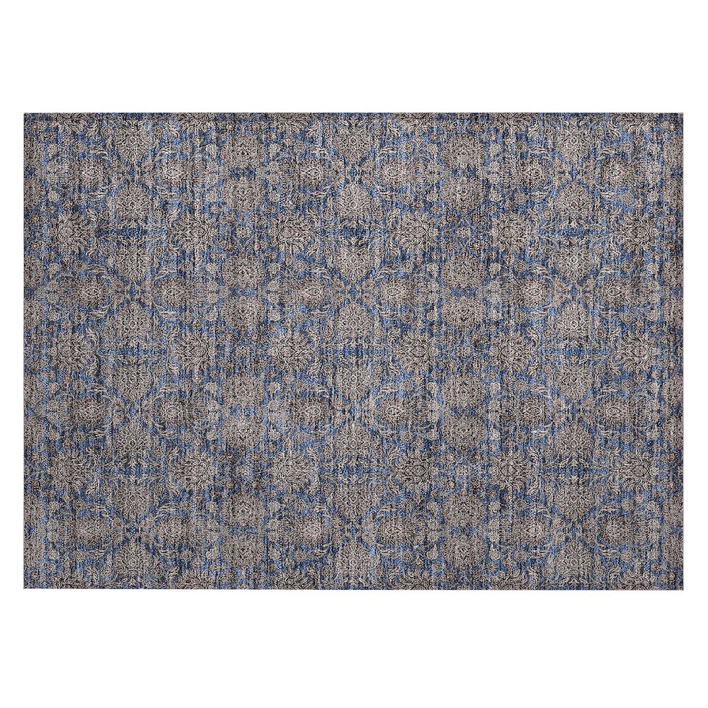 Chantille ACN702 Blue 1'8" x 2'6" Rug. Picture 1