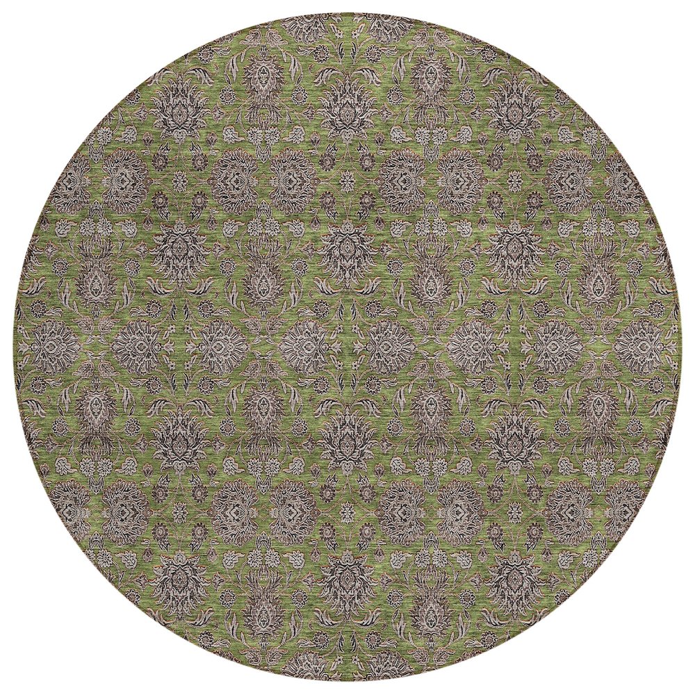 Chantille ACN702 Green 8' x 8' Rug. Picture 1