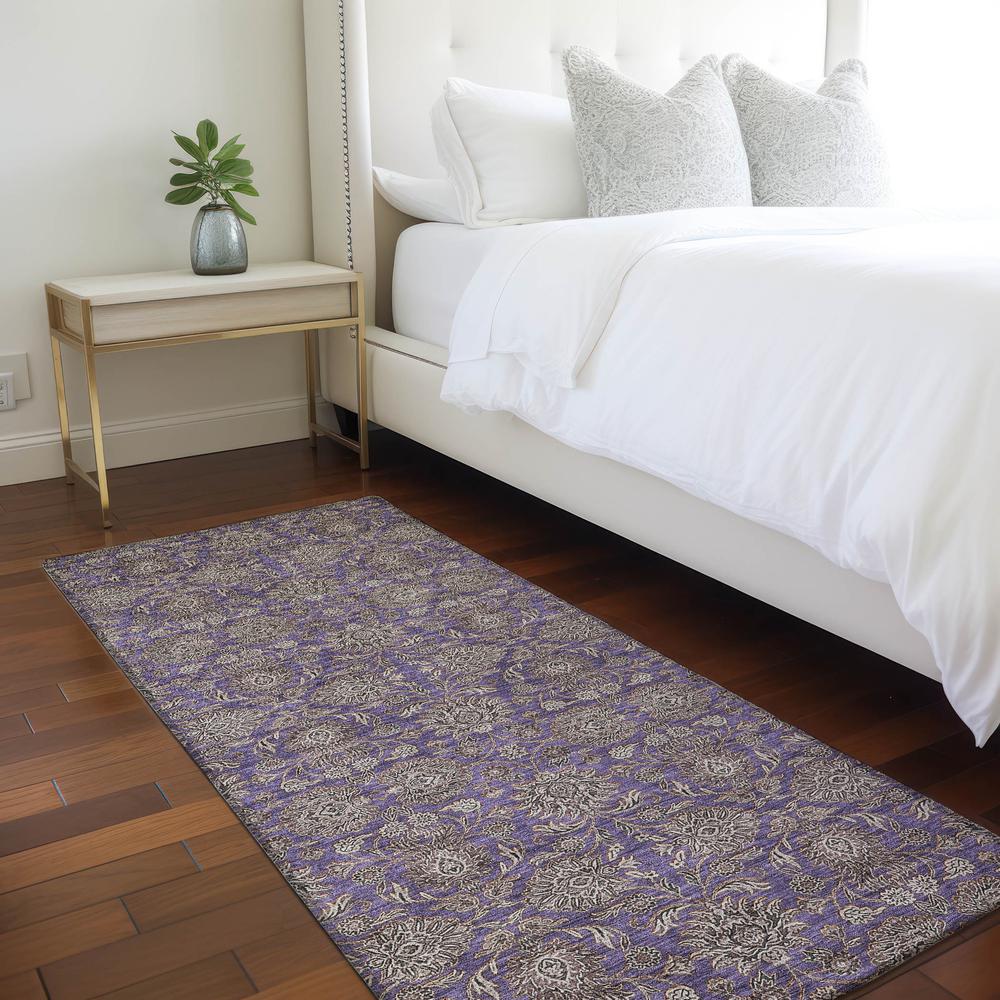 Chantille ACN702 Purple 2'3" x 7'6" Rug. Picture 6