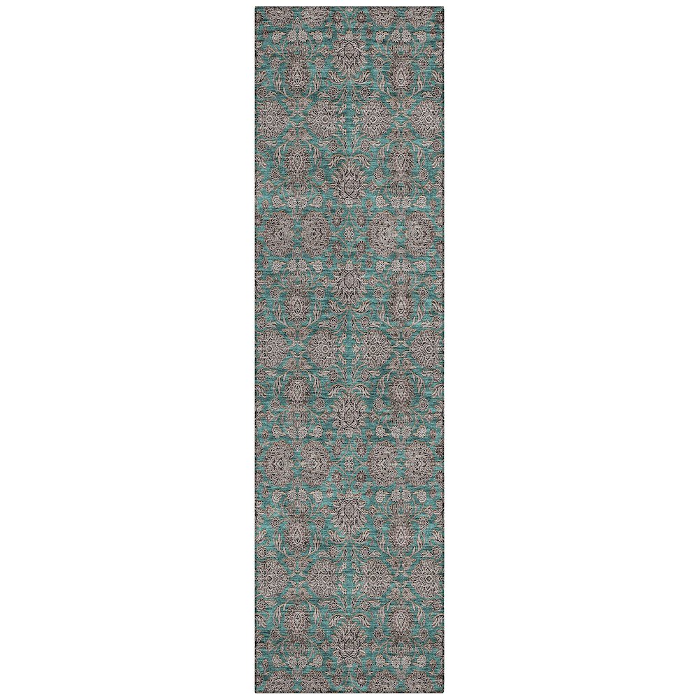 Chantille ACN702 Teal 2'3" x 7'6" Rug. Picture 1