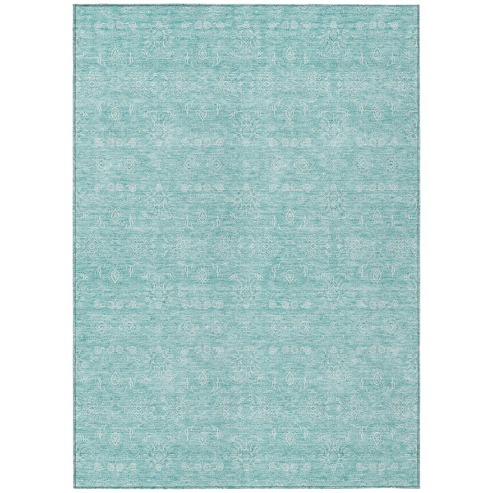 Chantille ACN703 Teal 2'6" x 3'10" Rug. Picture 1