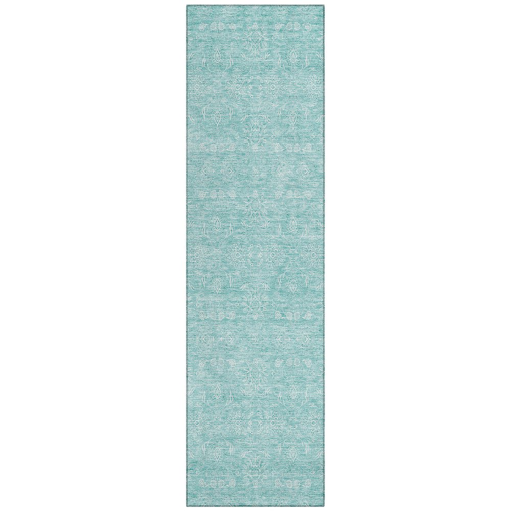 Chantille ACN703 Teal 2'3" x 7'6" Rug. Picture 1
