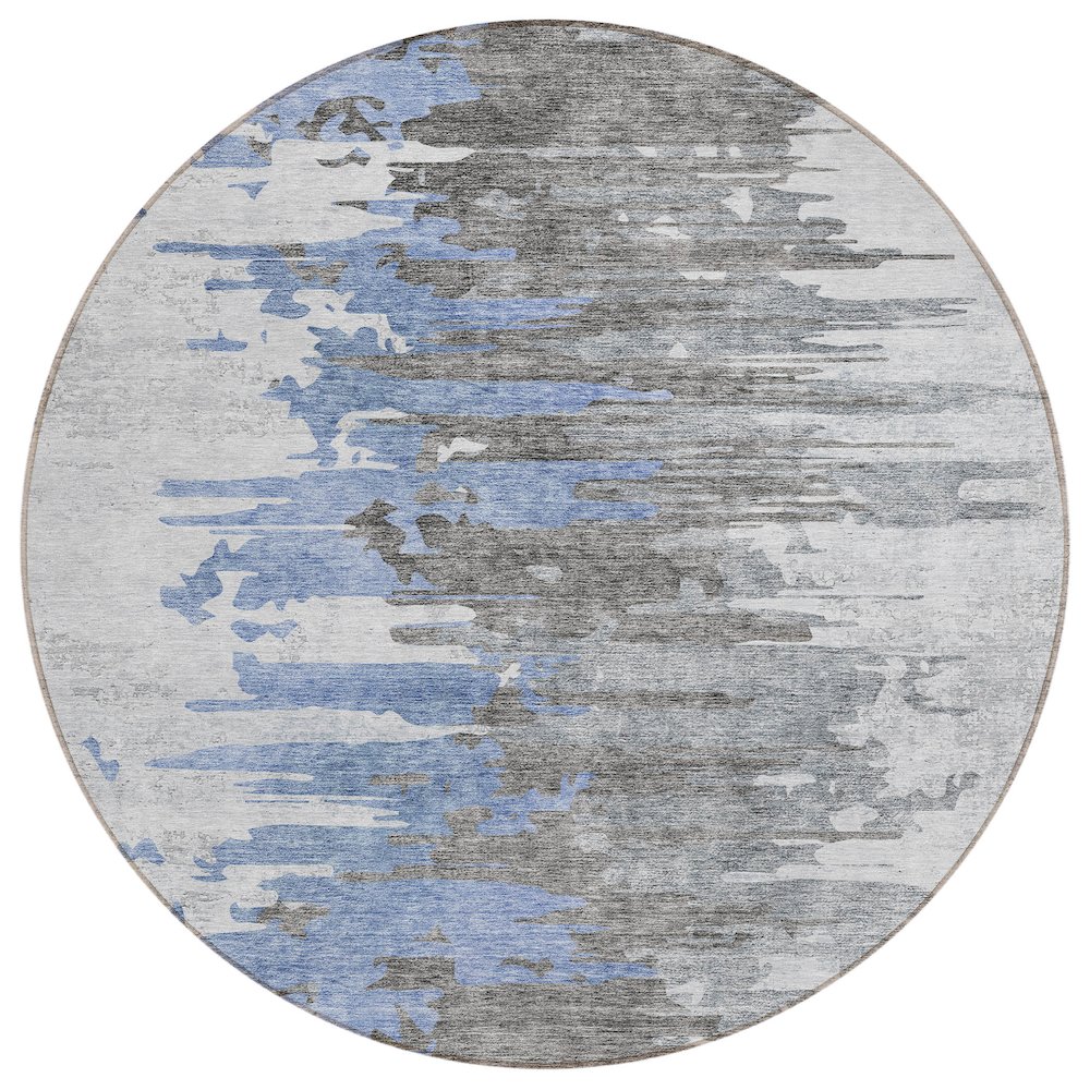 Chantille ACN704 Blue 8' x 8' Rug. Picture 1