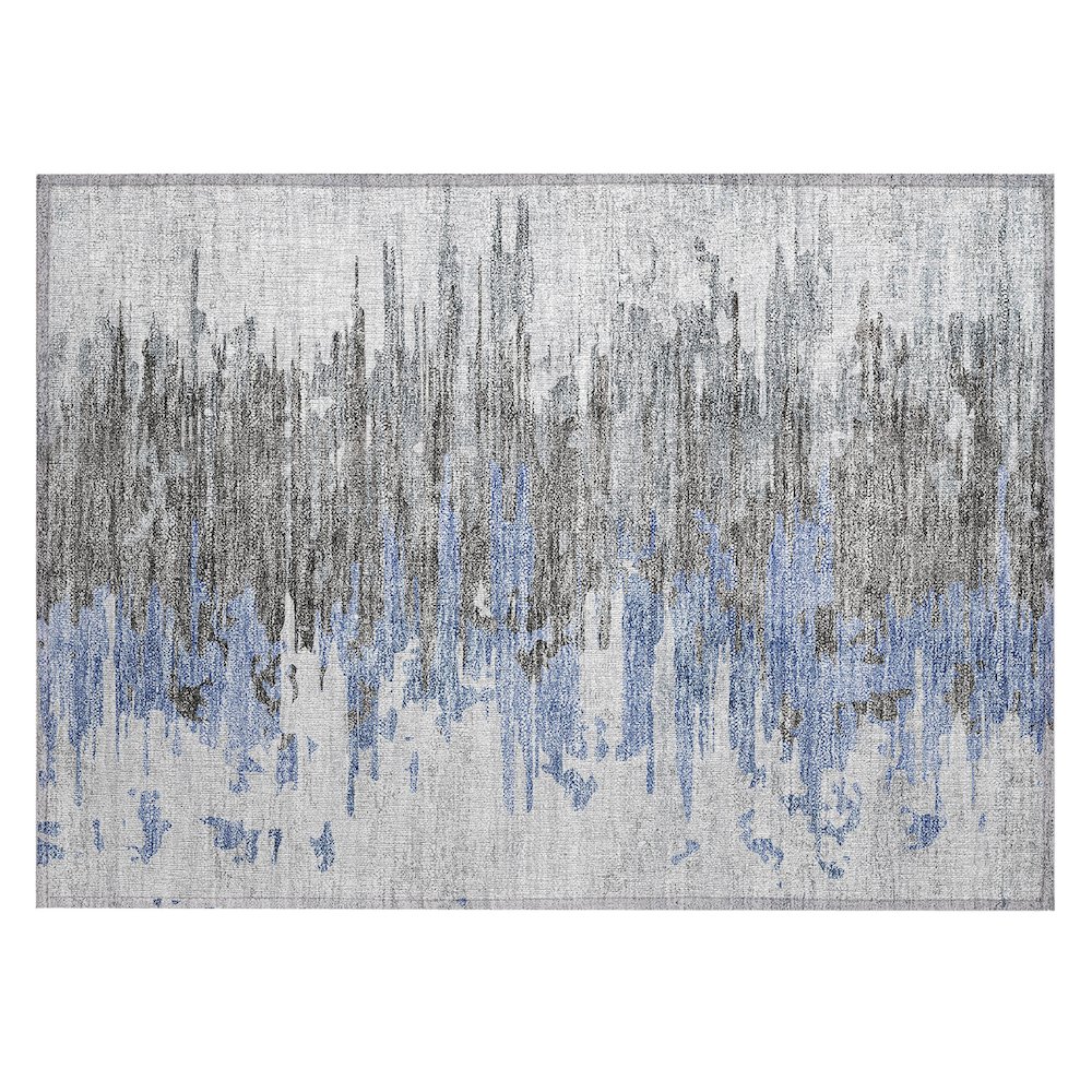 Chantille ACN704 Blue 1'8" x 2'6" Rug. Picture 1