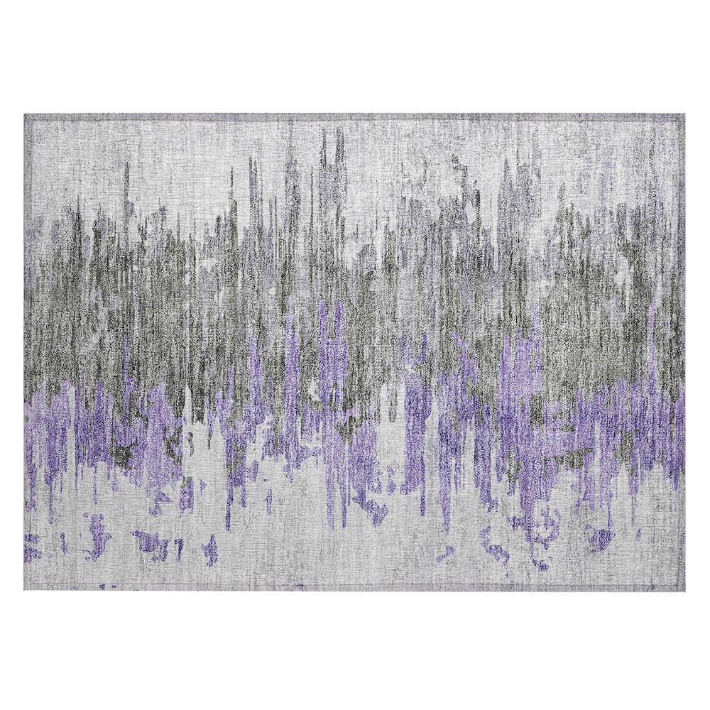 Chantille ACN704 Purple 1'8" x 2'6" Rug. Picture 1
