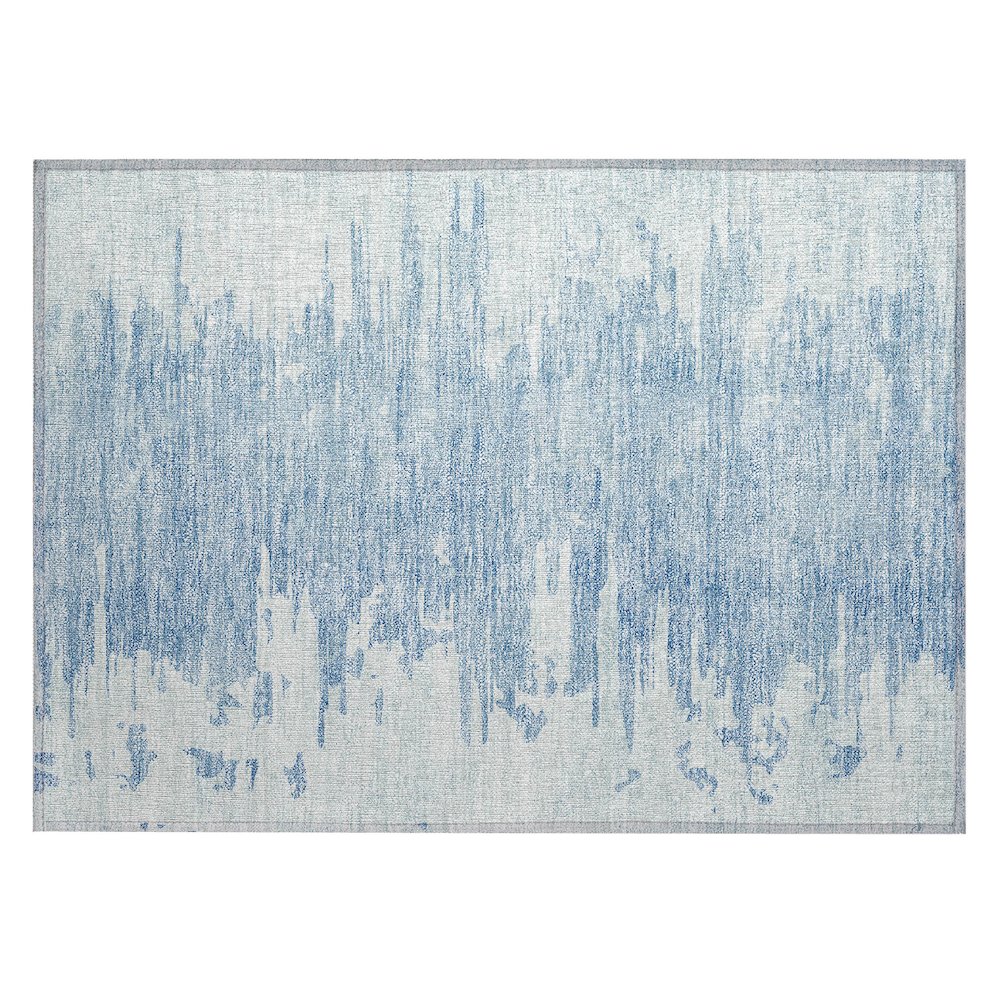Chantille ACN705 Blue 1'8" x 2'6" Rug. Picture 1