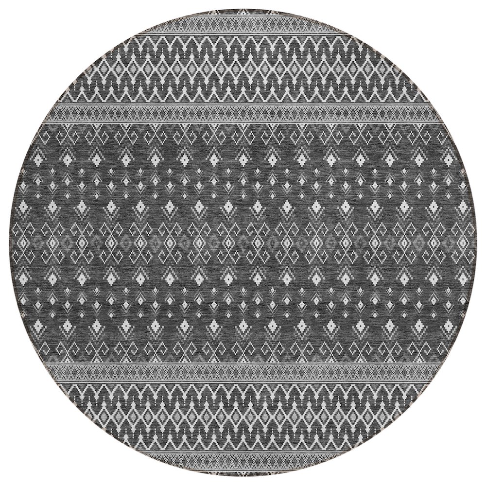 Chantille ACN708 Gray 8' x 8' Rug. Picture 1
