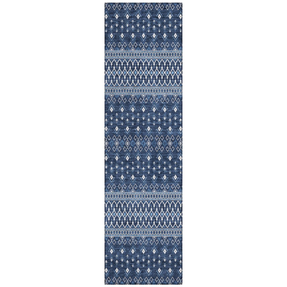 Chantille ACN708 Blue 2'3" x 7'6" Rug. Picture 1