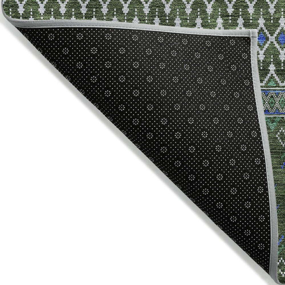 Chantille ACN708 Green 1'8" x 2'6" Rug. Picture 2
