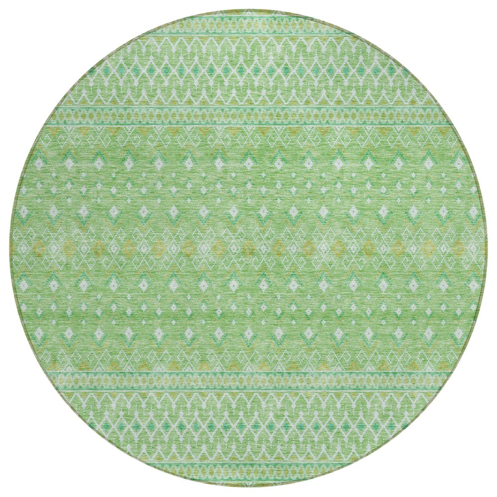 Chantille ACN709 Green 8' x 8' Rug. Picture 1