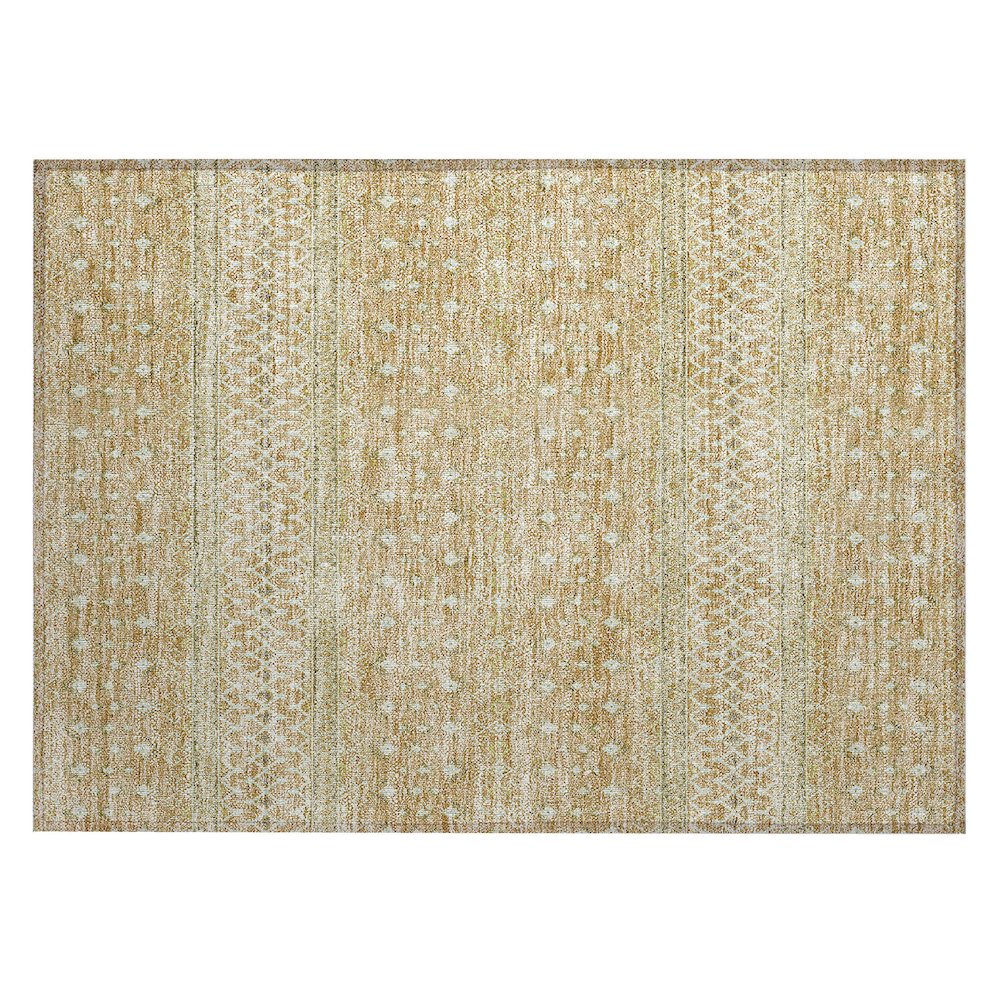 Chantille ACN709 Orange 1'8" x 2'6" Rug. Picture 1