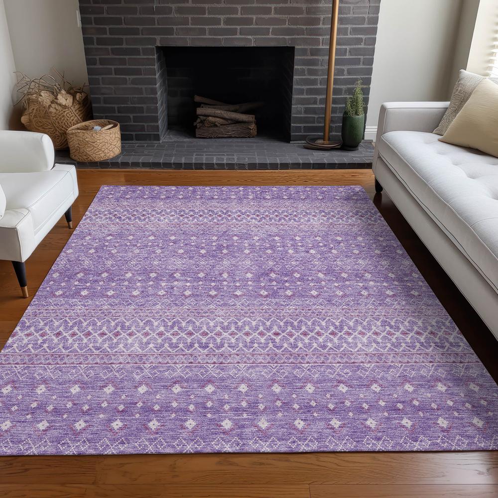 Chantille ACN709 Purple 2'6" x 3'10" Rug. Picture 6