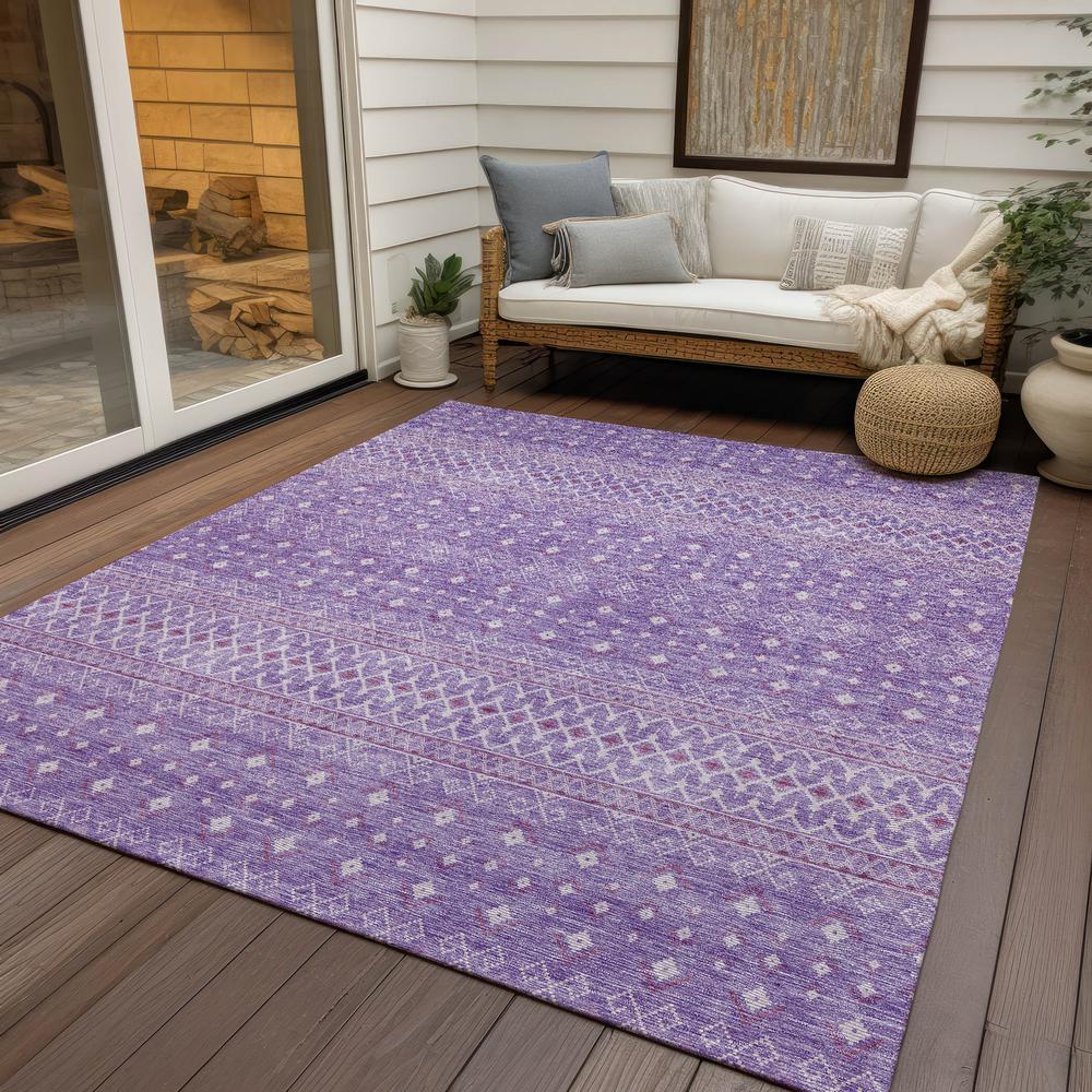 Chantille ACN709 Purple 2'6" x 3'10" Rug. Picture 8