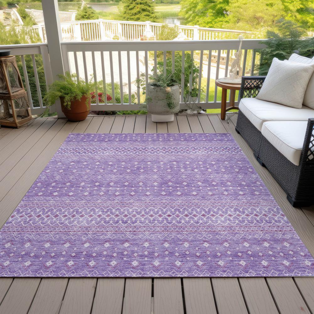 Chantille ACN709 Purple 2'6" x 3'10" Rug. Picture 9