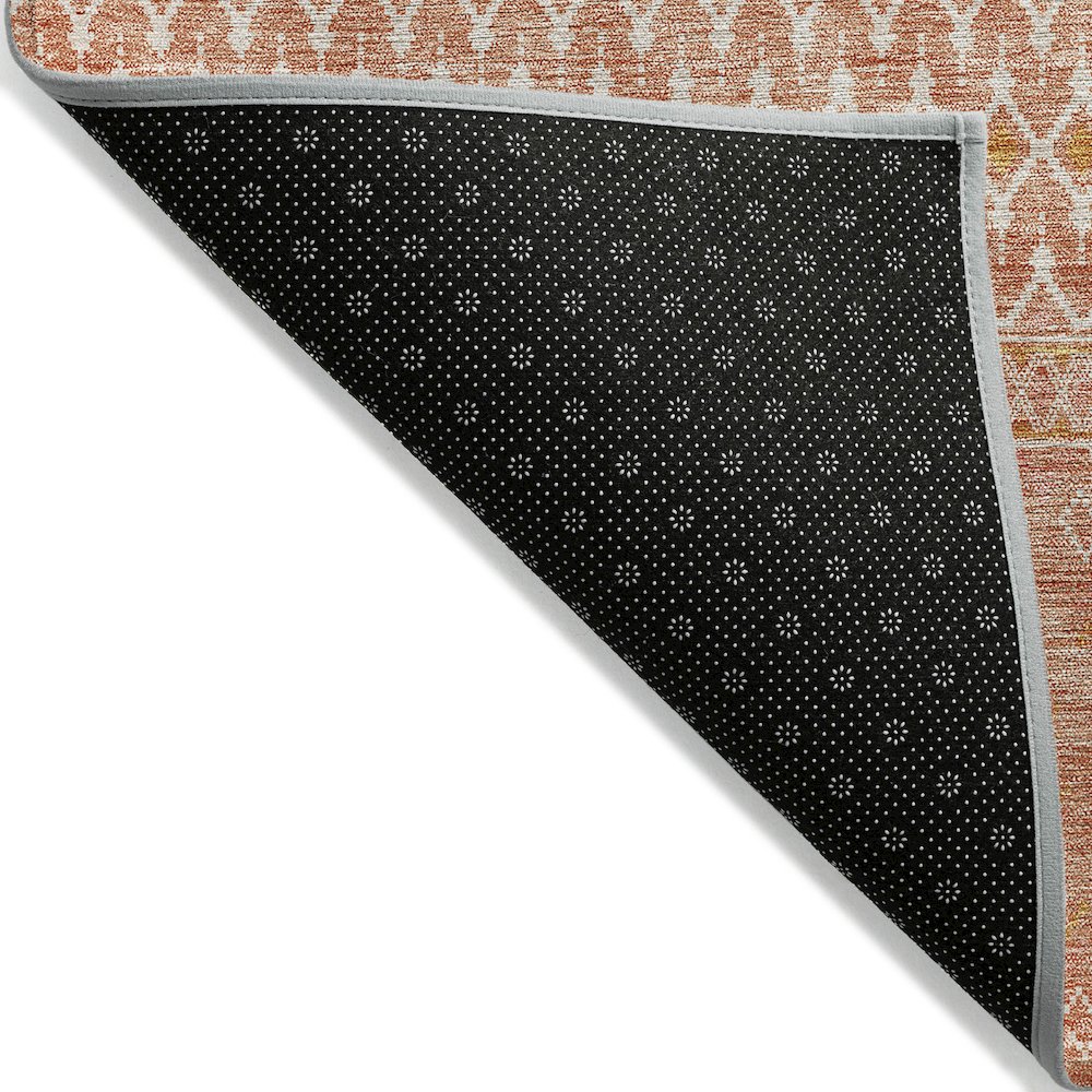 Chantille ACN709 Orange 1'8" x 2'6" Rug. Picture 2