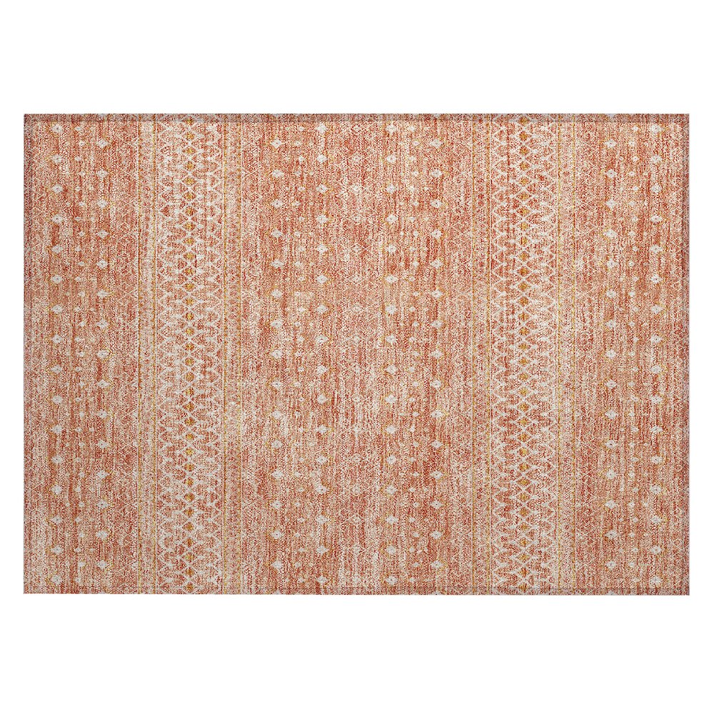 Chantille ACN709 Orange 1'8" x 2'6" Rug. Picture 1