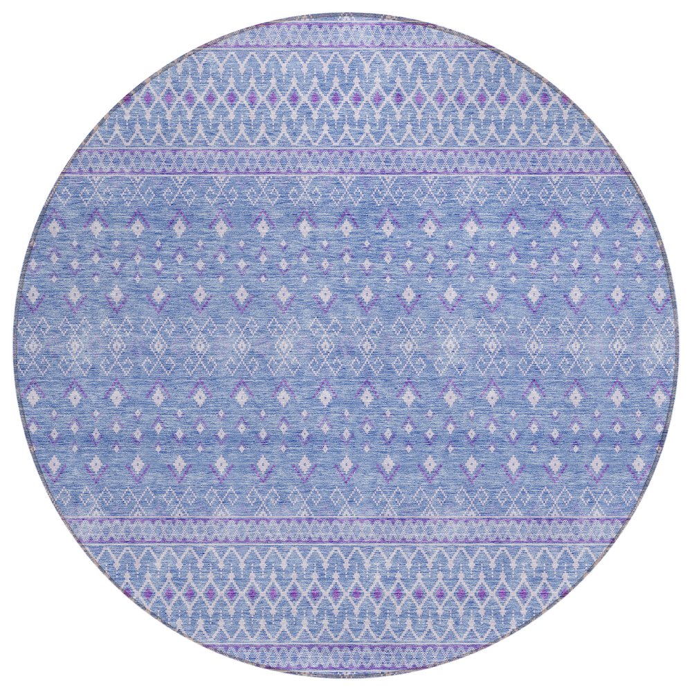 Chantille ACN709 Blue 8' x 8' Rug. Picture 1